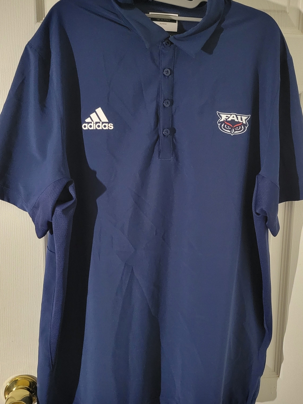 adidas Navy Stadium Coaches Polo